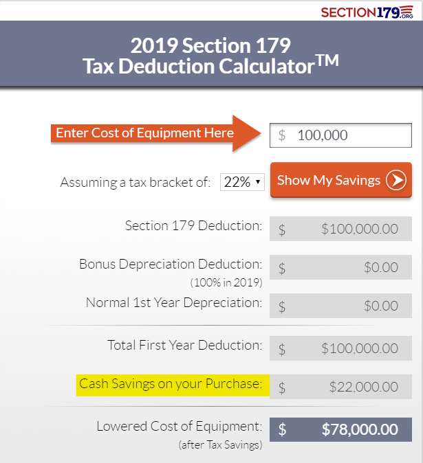 How Section 179 Tax Deduction Effects Your Business